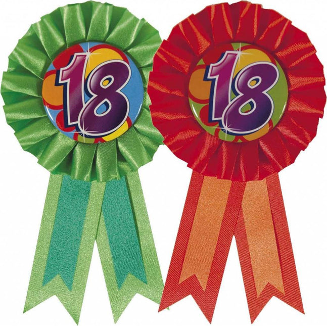 Rosette 18 Jahre