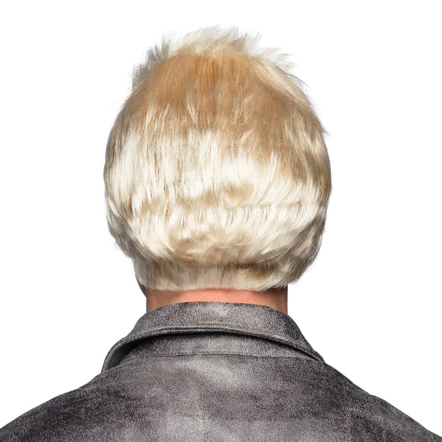 Blonde Schopfperücke