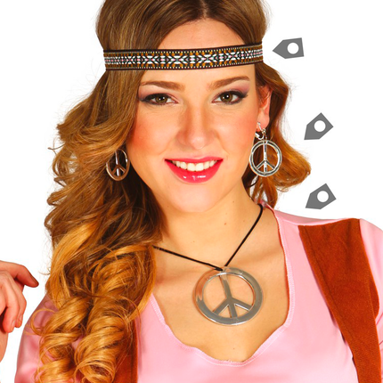 Hippie Set Peace 3 Stück