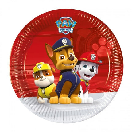 Paw Patrol Teller 20cm 8Stück