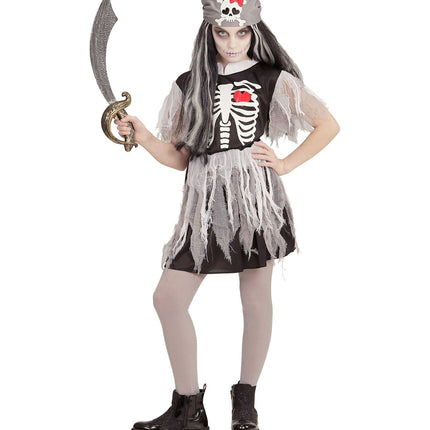 Halloween Kleid Mädchen Pirat