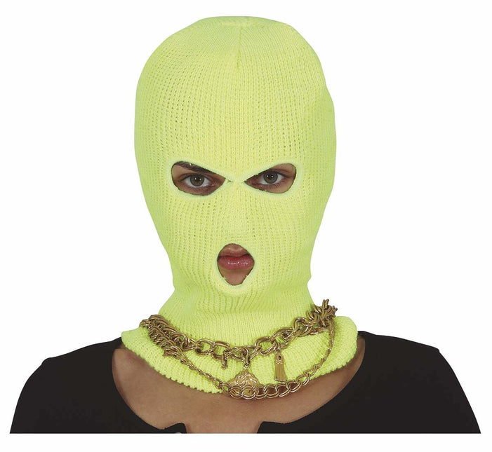 Gelbe Balaclava