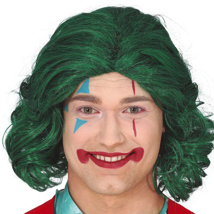 Joker Perücke Grün