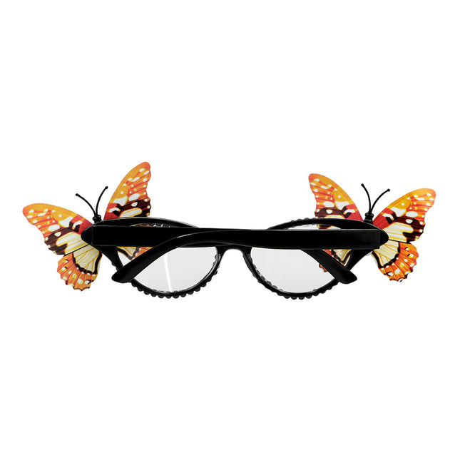 Brille Schmetterling