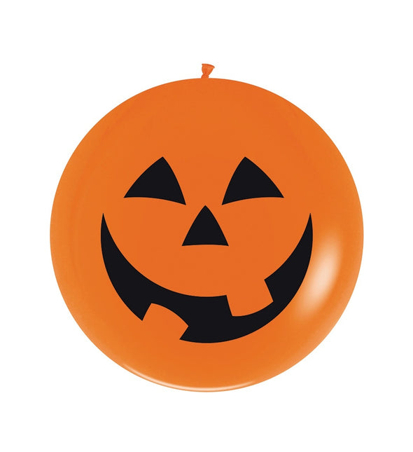 Ballons Kürbis Orange 61cm 3Stück