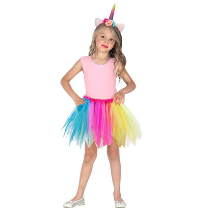 Buntes Tutu Mädchen 40cm