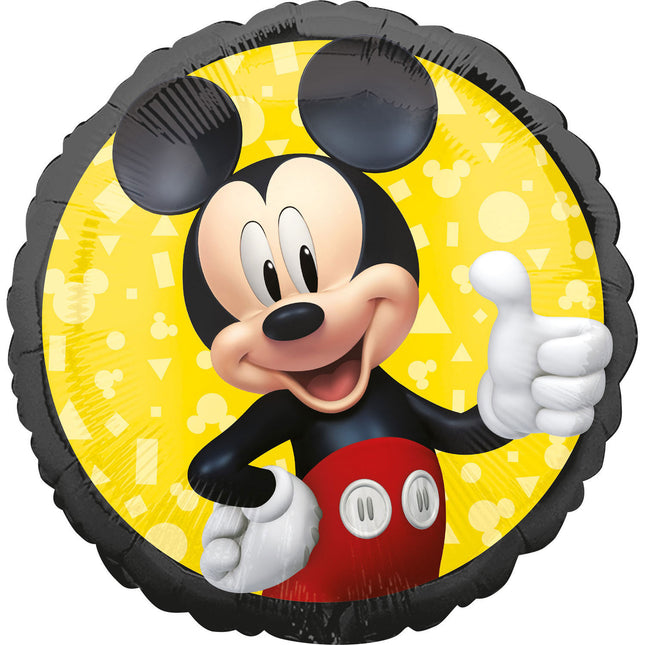 Mickey Mouse Helium Ballon Dekoration 43cm leer