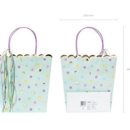 Geschenktüte Sterne 23cm