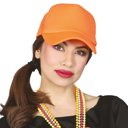 Neon Orange Kappe