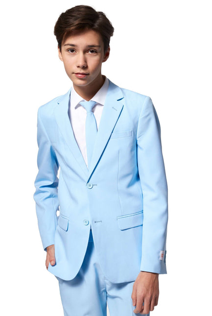 Hellblauer Anzug Junge Teen <tc>OppoSuits</tc>