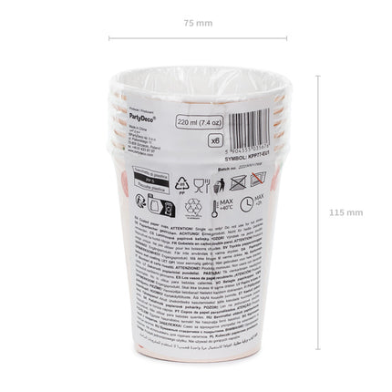 Pferdebecher 220ml 6 Stk.