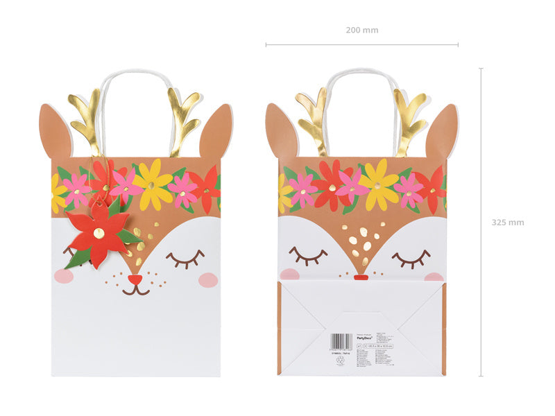 Geschenktüte Hirsch 30cm