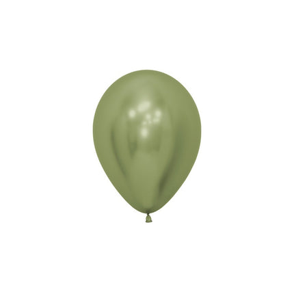 Luftballons Reflex Lime Green 12cm 50Stk