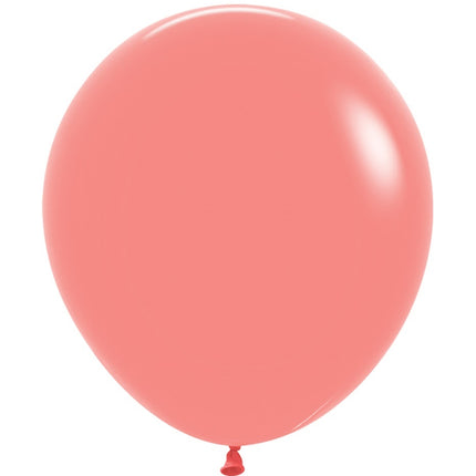 Ballons Tropische Koralle 45cm 25Stk