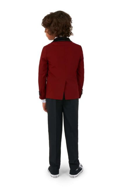 Bordeauxroter Smoking-Junge <tc>OppoSuits</tc>