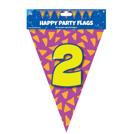 Flagline 2 Jahre Farbig 10m