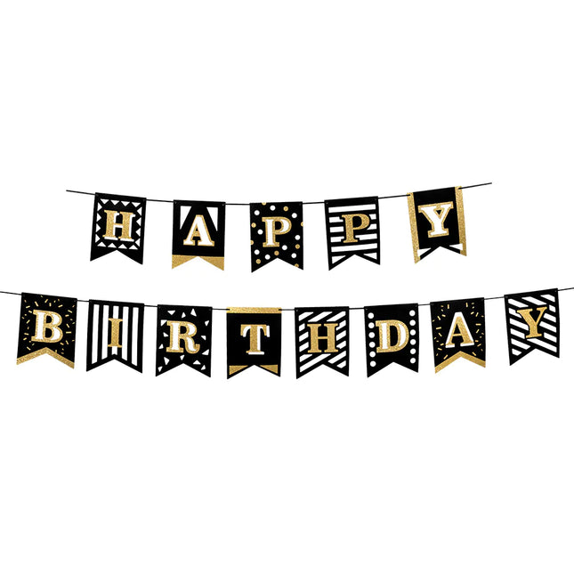 Briefschlinge Happy Birthday