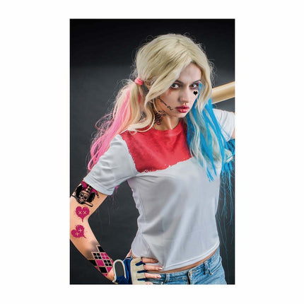 Falsche Tattoos Harley Quin