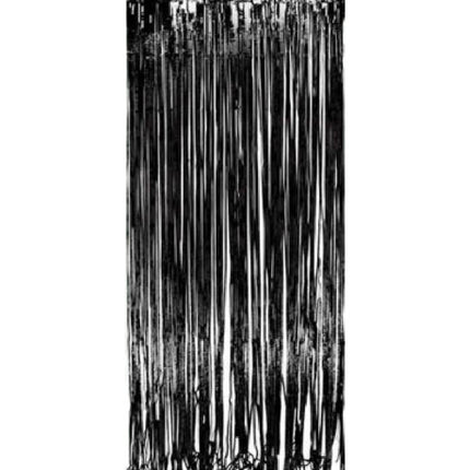 Schwarzer Türvorhang Film 2.4m