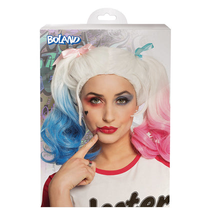 Perücke Harley Quinn