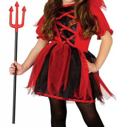 Halloween Kostüm Kind Teufel Mädchen