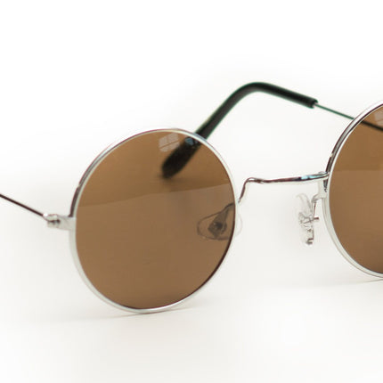 Hippie-Brille Braun