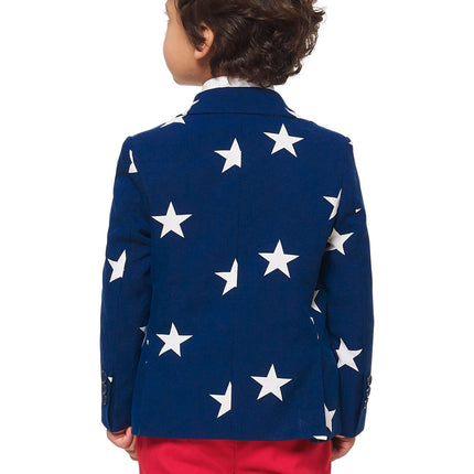 USA Stars Stripes Anzug Junge <tc>OppoSuits</tc>