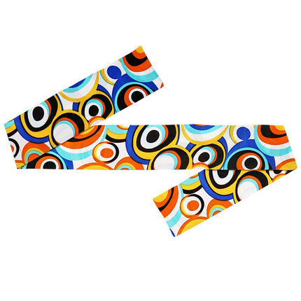 Disco 70S Stirnband Gelb