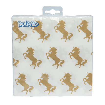 Servietten Einhorn Papier 33cm