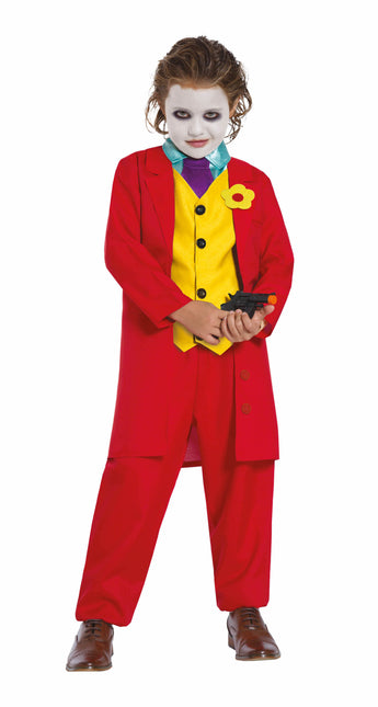 Joker Kostüm Kind Rot