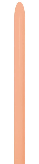 Modellierballons Peach Blush 2,5cm 152cm 50Stk.