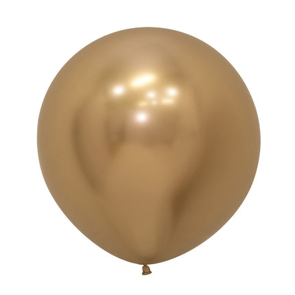 Ballons Reflex Gold 61cm 3Stück