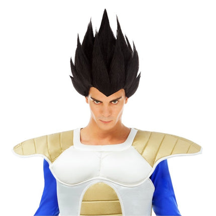 Vegeta Saiyan Perücke Schwarz Dragon Ball Z