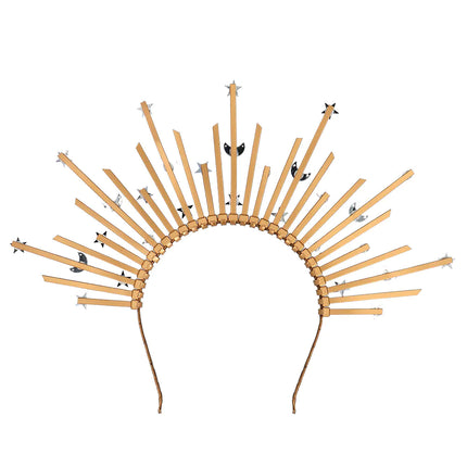 Gold Silber Haarband Apollo