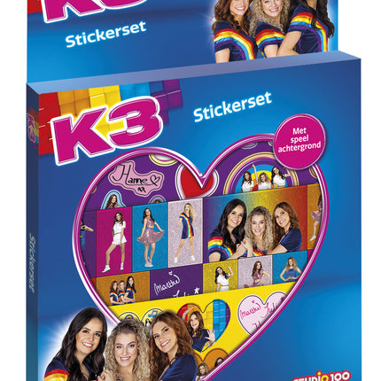 K3 Aufkleber Set