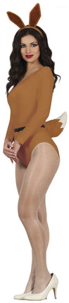 Fuchs Kostüm Set Damen
