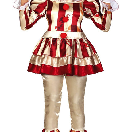 Clown Halloween Kostüm Damen