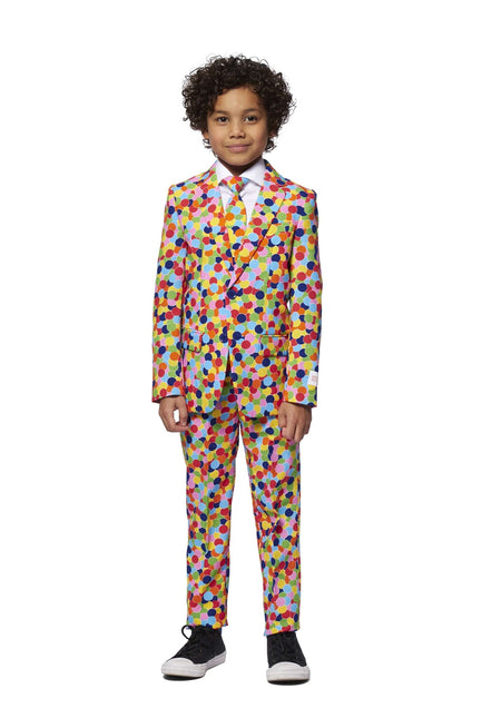 Party Konfetti Anzug Junge <tc>OppoSuits</tc>