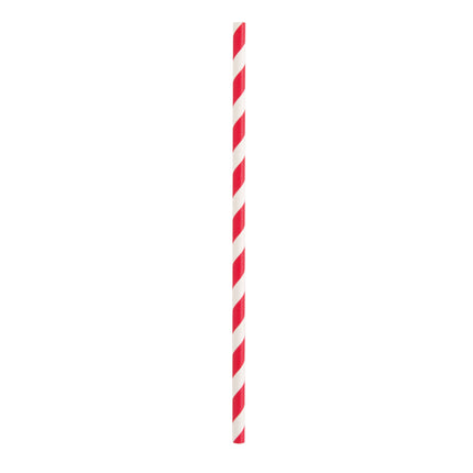 Bunte Strohhalme aus Papier 40 Stk.