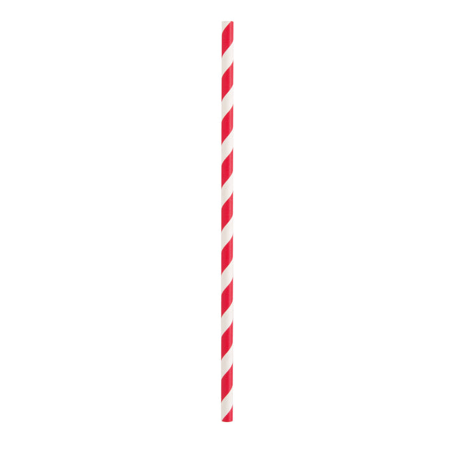 Bunte Strohhalme aus Papier 40 Stk.