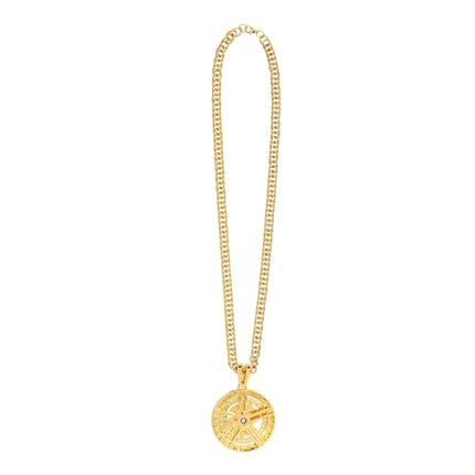 Gold Silber Halskette Dollar