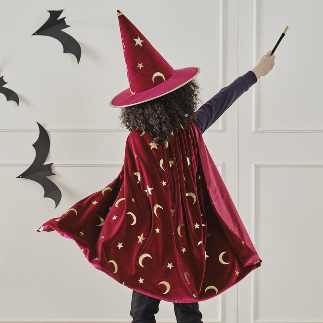 Halloween Cape Kind Hexe