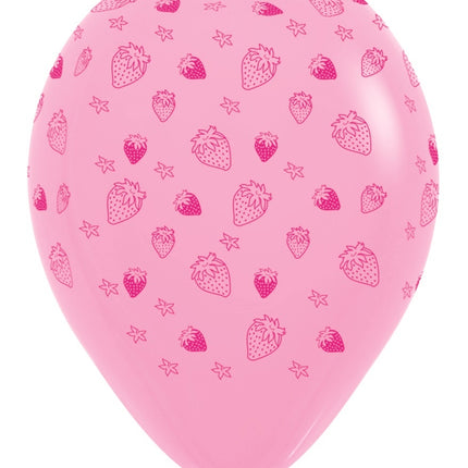 Ballons Erdbeer-Mix 30cm 25Stk
