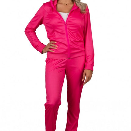 Trainingsanzug Damen Neon Pink