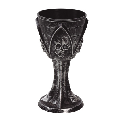 Halloween Glasschädel 19cm