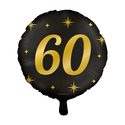 Heliumballon 60 Jahre Leer 30cm