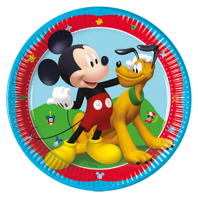 Mickey Rock The House Teller 20cm 8 Stk.