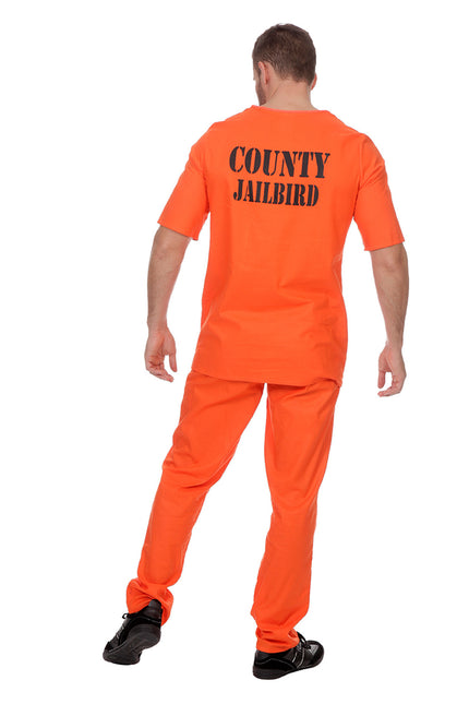 Bösewicht-Anzug Orange Luxe