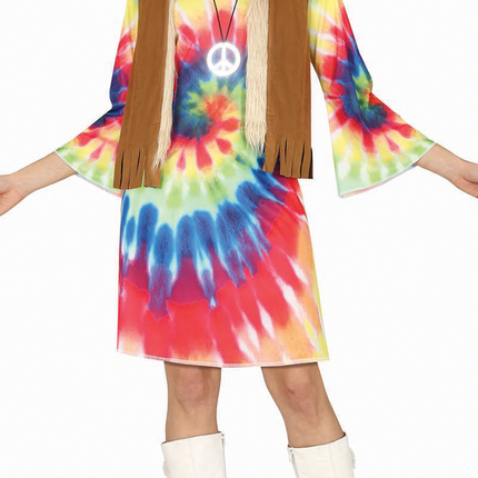 Hippie Kleid Tie Dye