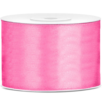 Satinband Rosa 50mm 25m